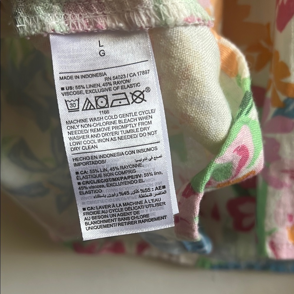 Old Navy Pink and Green Spaghetti Strap Sundress - Picture 9 of 9